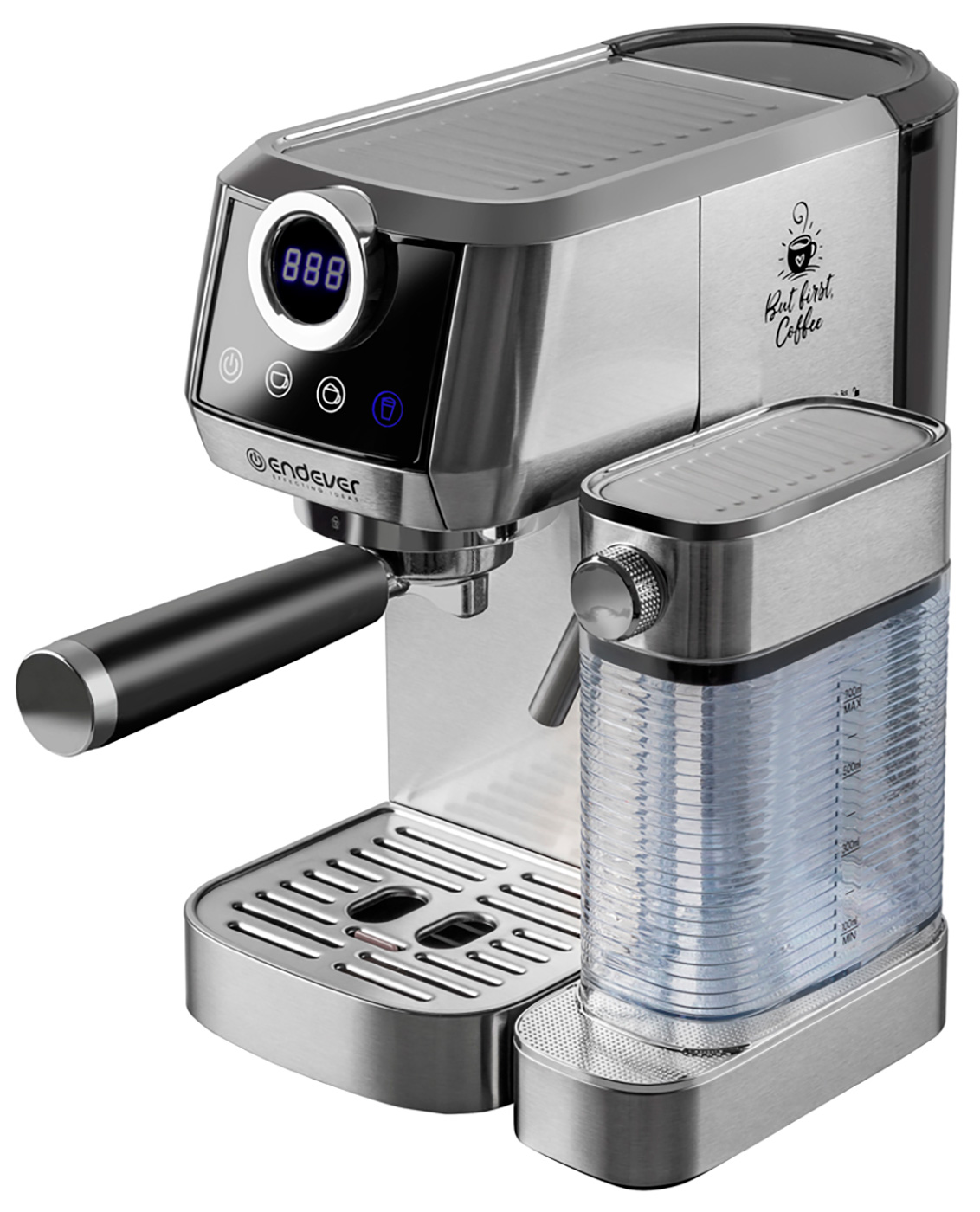 Изображение товара Рожковая кофеварка Endever Costa-1098, стальной