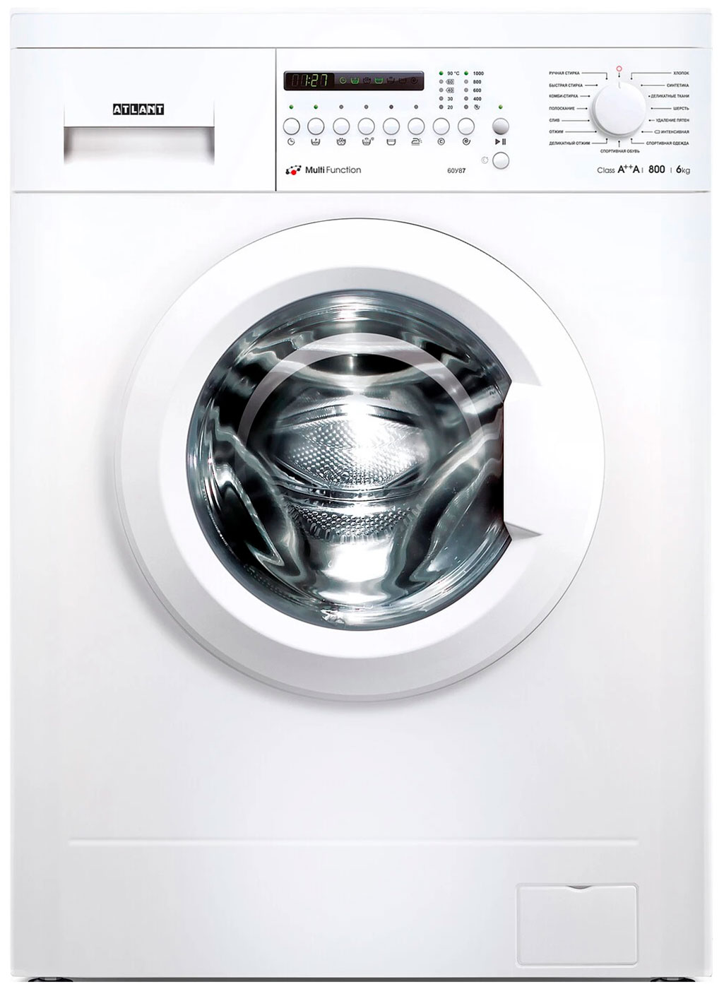 Изображение товара Стиральная машина Atlant СМА-60 У 87-000 Изображение товара Стиральная машина Atlant СМА-60 У 87-000