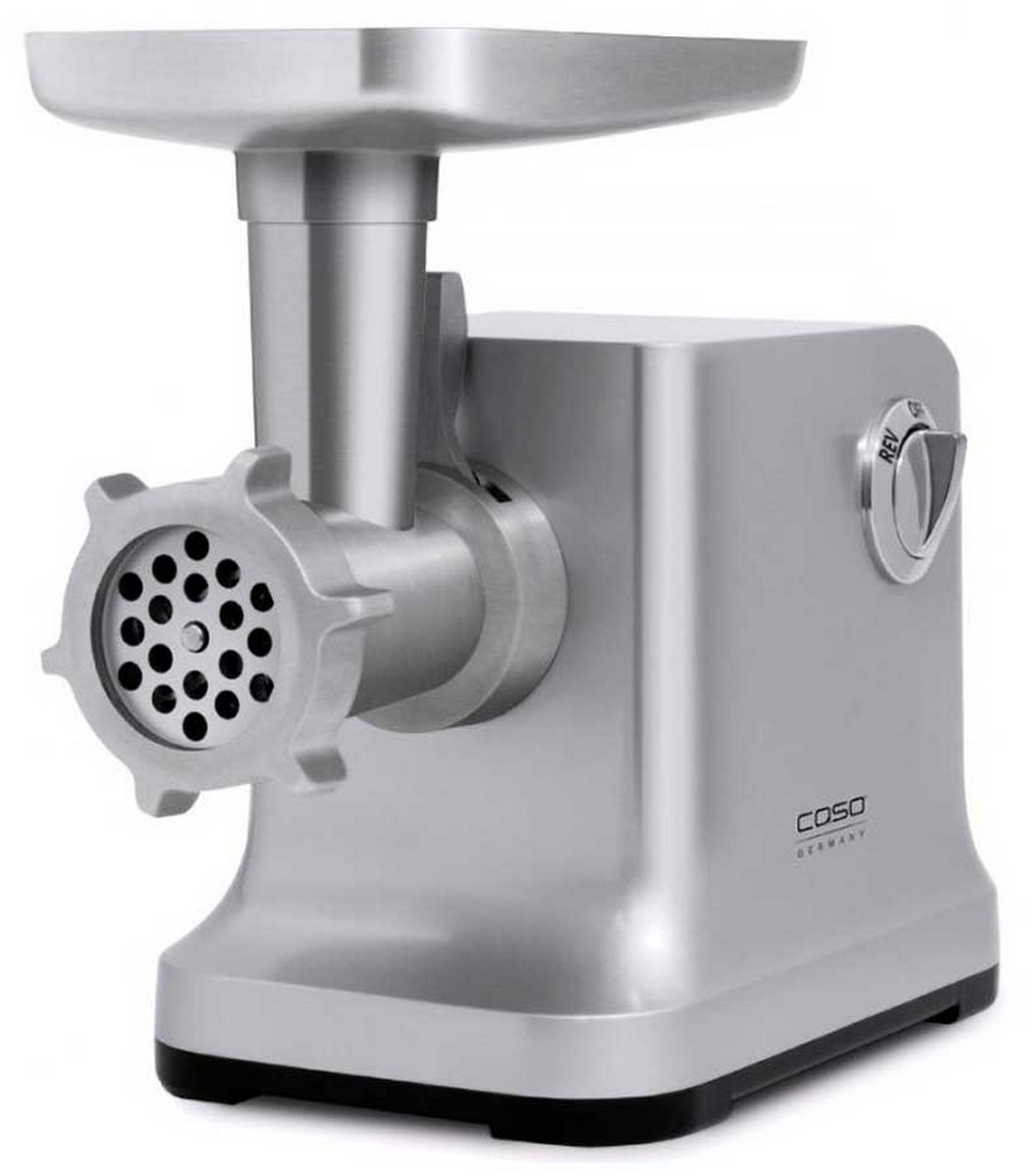 Изображение товара Мясорубка Caso FW 2000 мощная и надежная с насадками для колбас и дисками