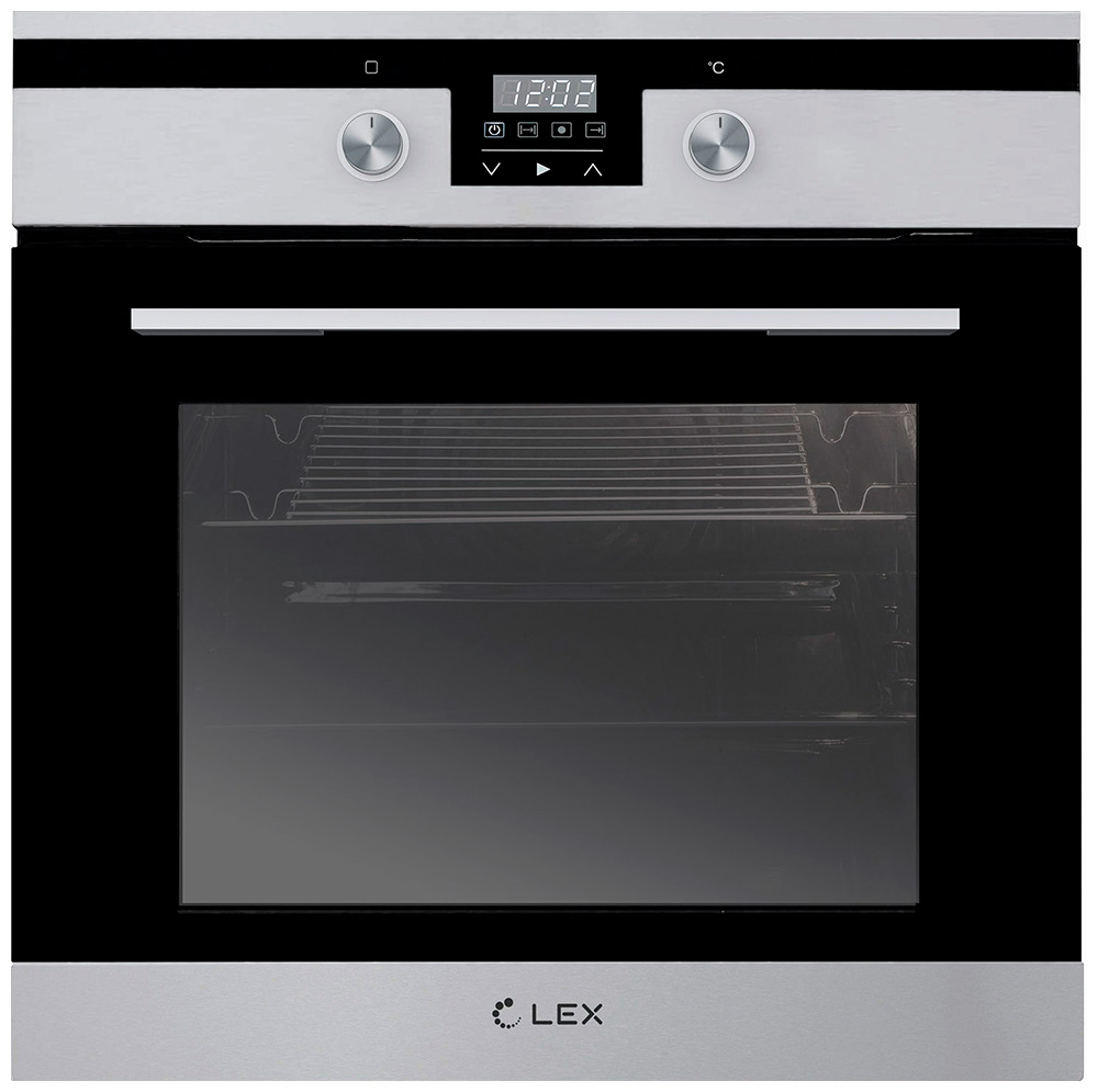 Изображение товара Электрический духовой шкаф LEX EDP 093 IX с конвекцией и грилем, нержавеющая сталь