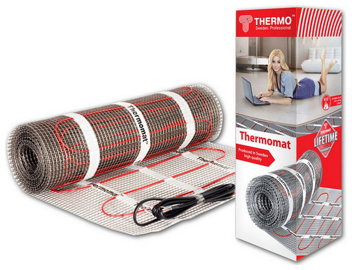 Изображение товара Теплый пол Thermo Термомат TVK-130 12,0 м.кв, (комплект теплого пола)