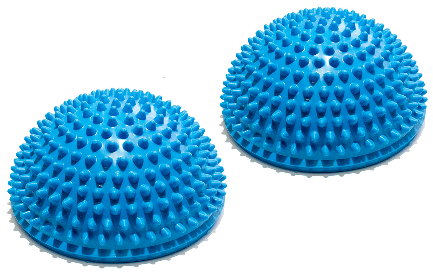 Полусфера массажно-балансировочная Original FitTools набор 2 шт синий