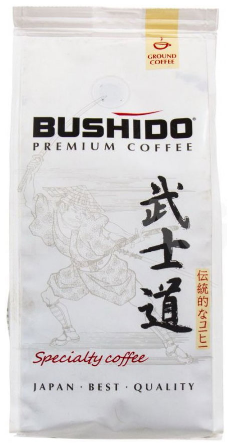 цена Кофе молотый Bushido Specialty Coffee 227гр Ground Pack