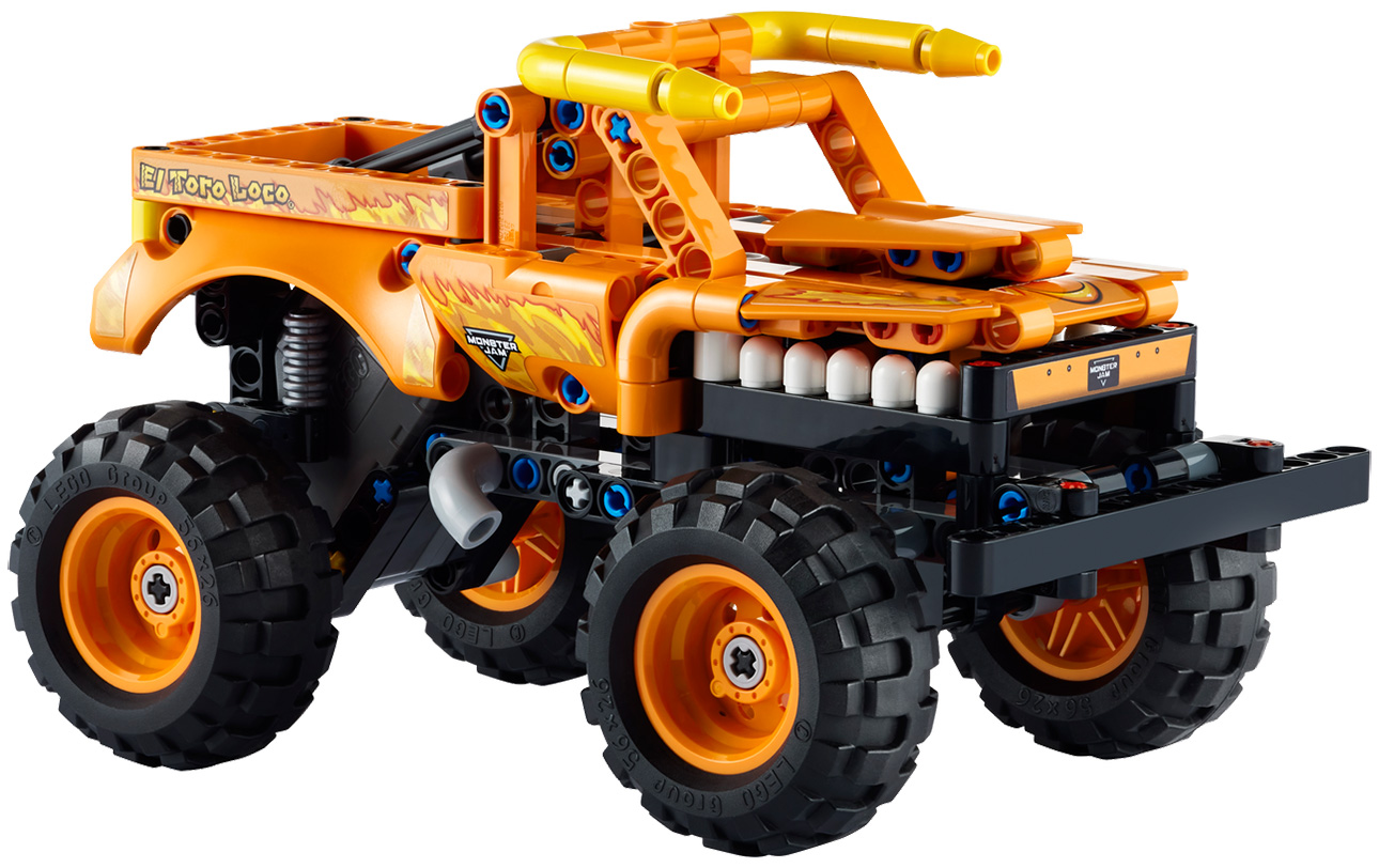 Конструктор Lego Technic Monster Jam™ El Toro Loco™ 42135 машинка monster jam el toro loco yellow 1 64 6044941