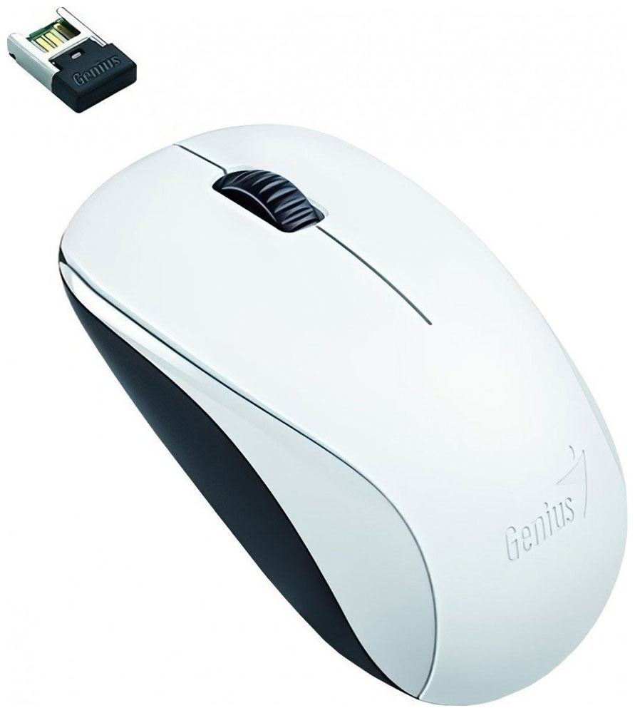 Мышь беспроводная Genius NX-7000, белый