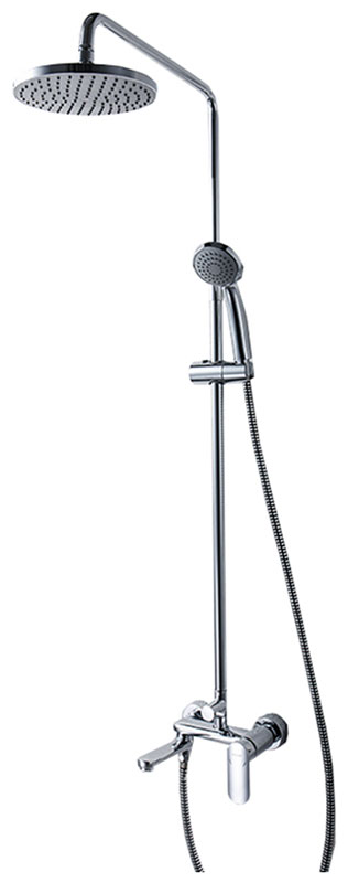 Изображение товара Душевая стойка Bravat Opal R F6125183CP-A2-RUS хром (F6125183CP-A2-RUS)