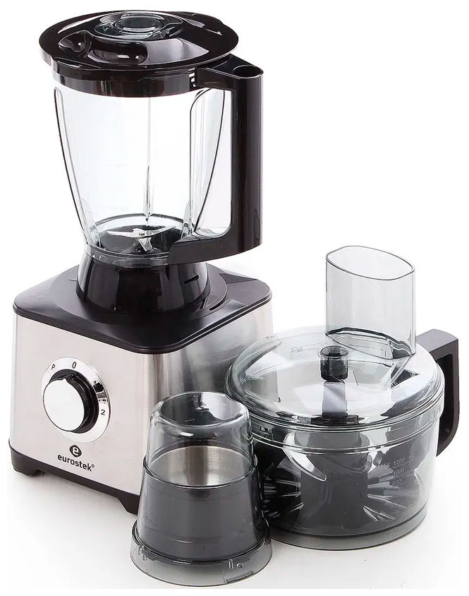 Изображение товара Кухонный комбайн Eurostek EFP-2059 мощность 800 Вт 2 скорости и насадки