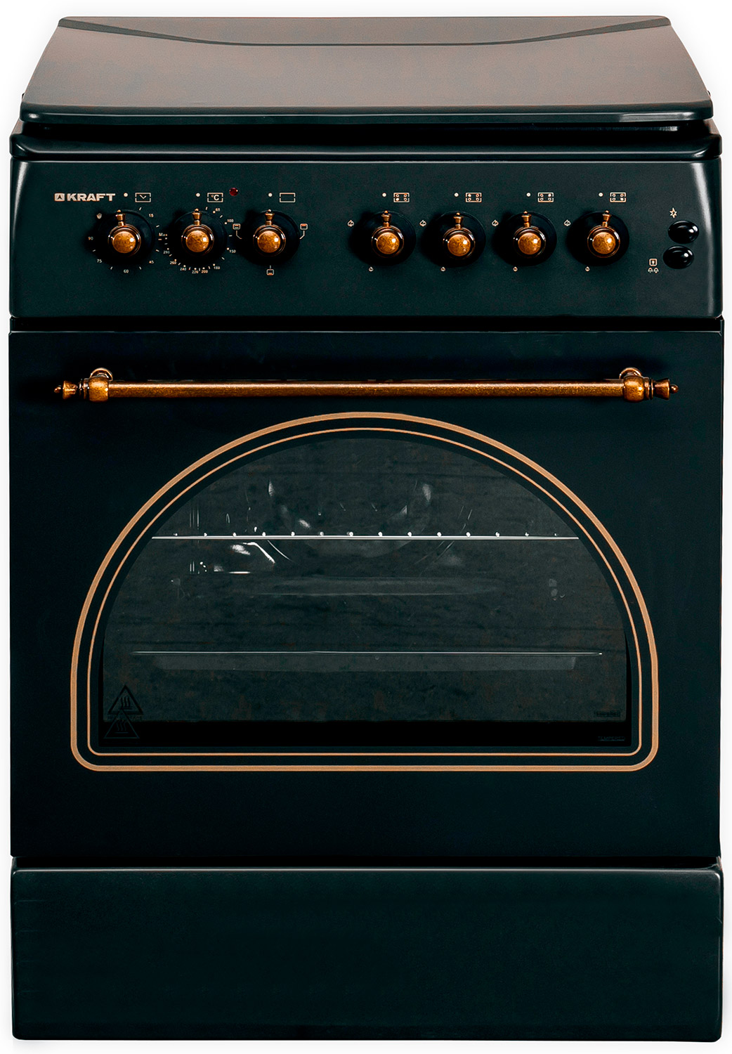 

Комбинированная плита Kraft KF-FSK6406AEBLRI, Черный