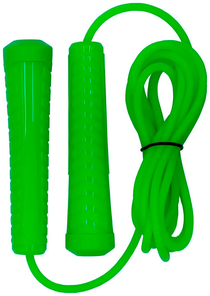 Скакалка Fortius Neon 3 м зеленая скакалка fortius neon 3 м зеленая