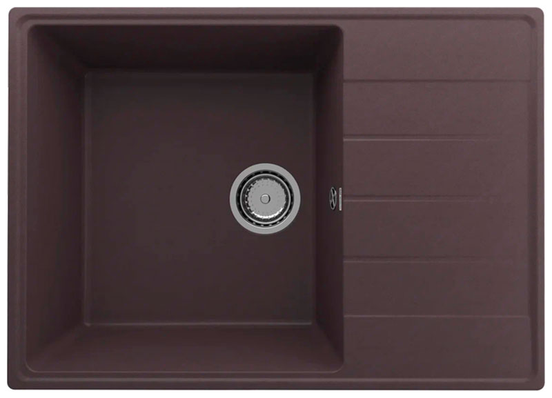 

Кухонная мойка Ulgran Quartz Prima/трюфель Prima 700-06, Коричневый