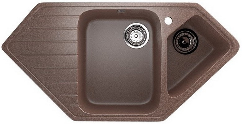 Изображение товара Кухонная мойка Ulgran U-409/терракот (U-409-307)