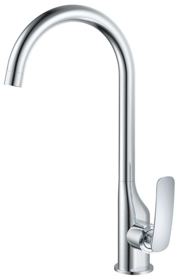 Изображение товара Кухонный смеситель Haiba HB616 хром однорычажный поворотный излив