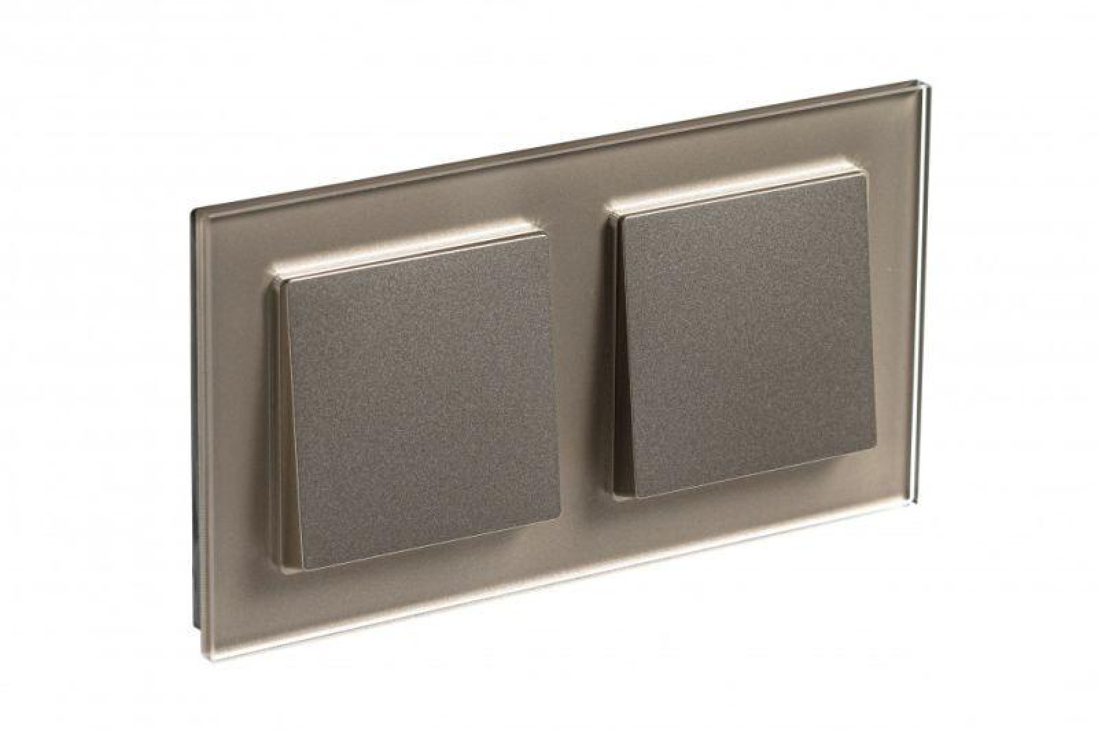 Изображение товара Рамки декоративные для ЭУИ AtlasDesign Nature стекло шампань IP20