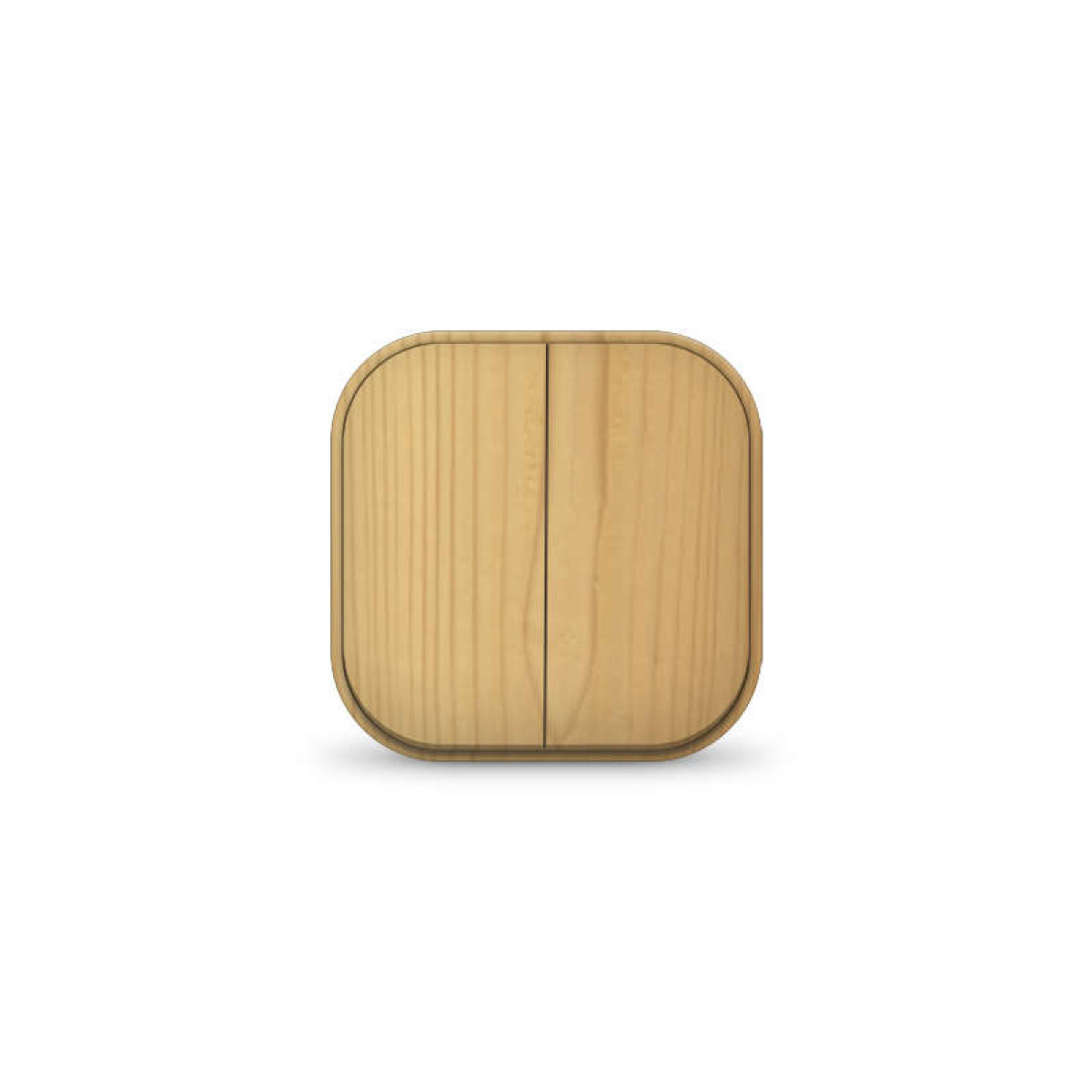 Изображение товара Выключатели, переключатели, диммеры Ionich Выключатель 2-кл. 1п ОП 10А IP20 сосна