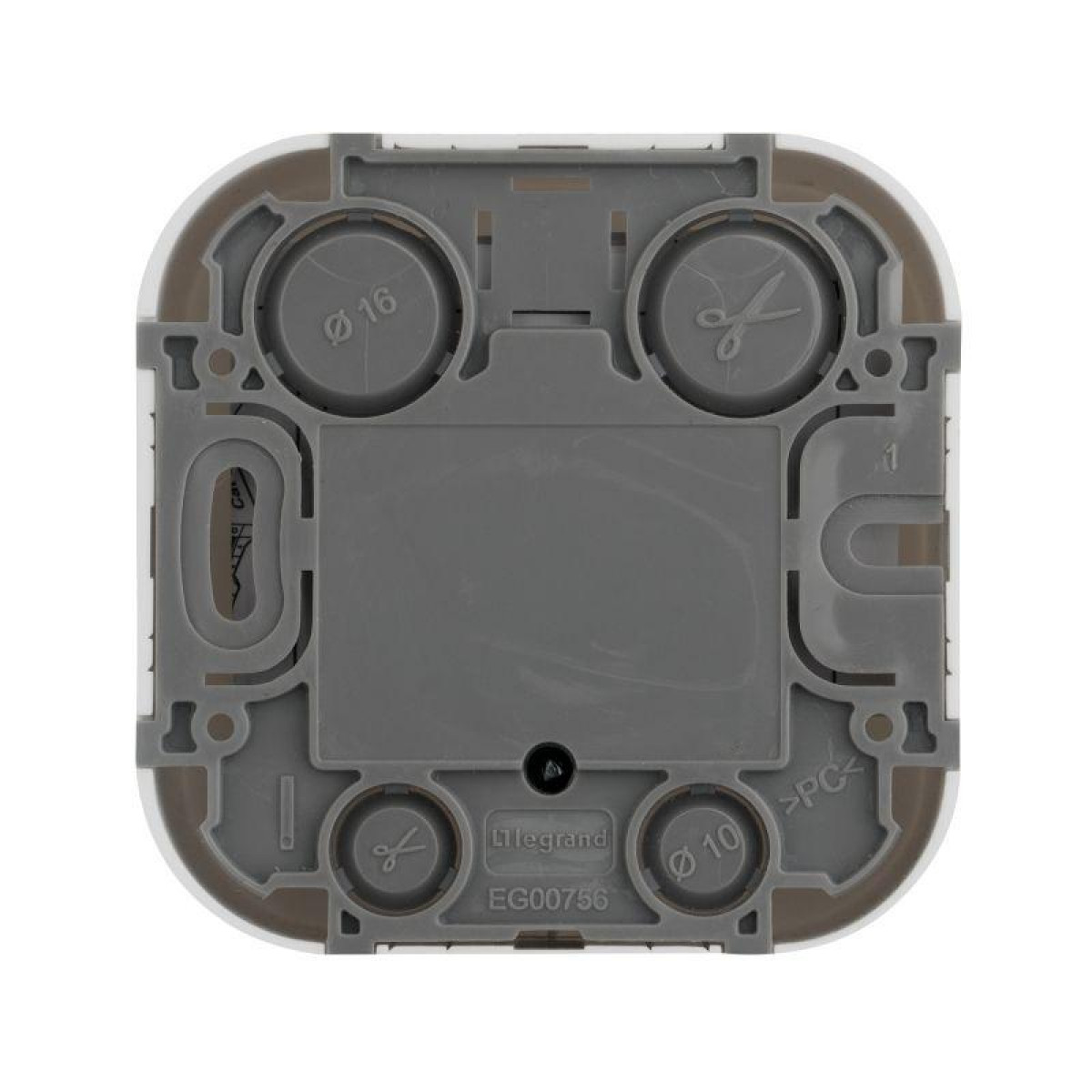 Изображение товара Розетки Legrand Quteo компьютерная и телефонная с двумя модулями RJ45 и RJ11 IP21 белые