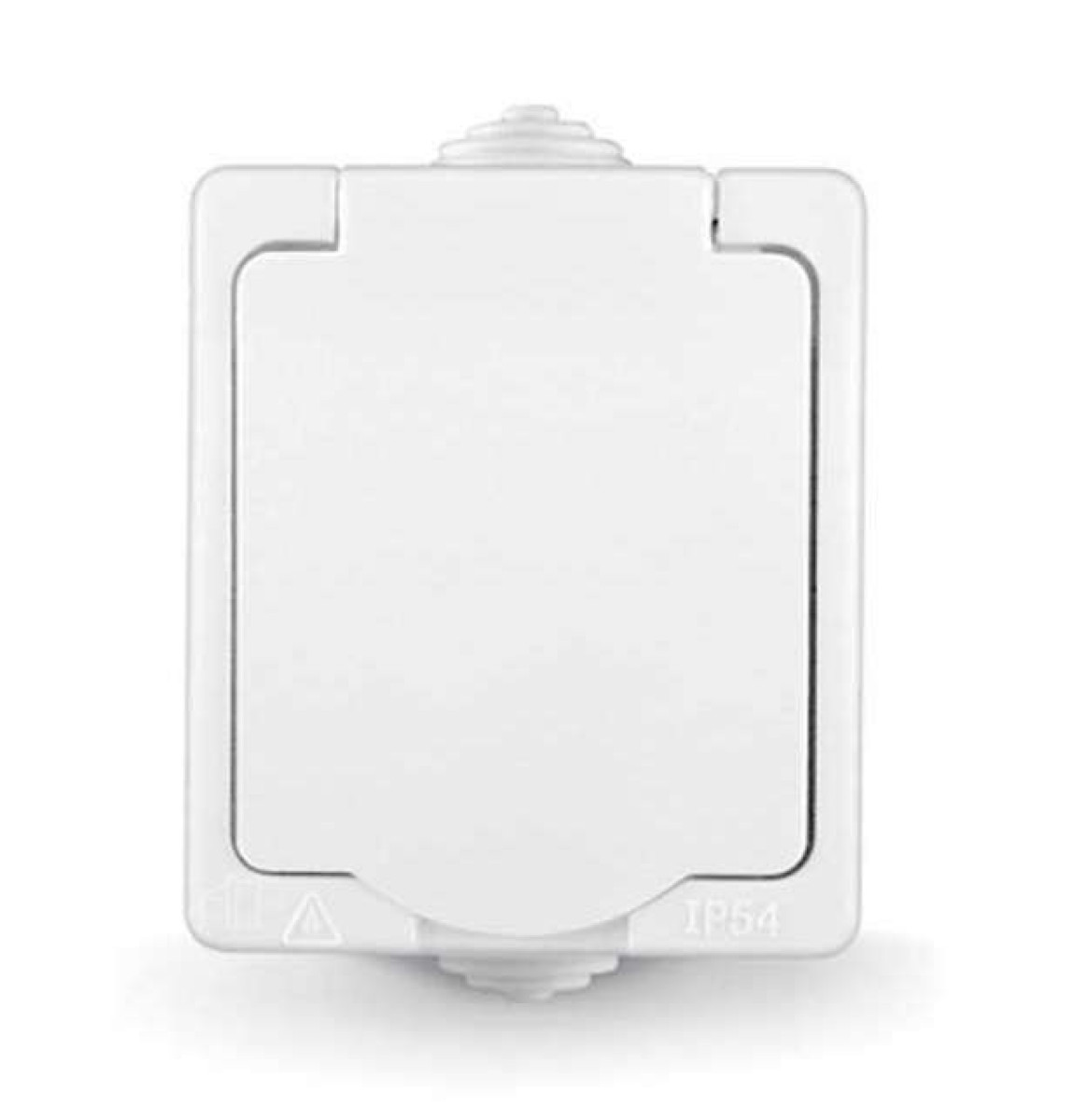 Изображение товара Универсальная накладная розетка с защитной крышкой IP54 16А