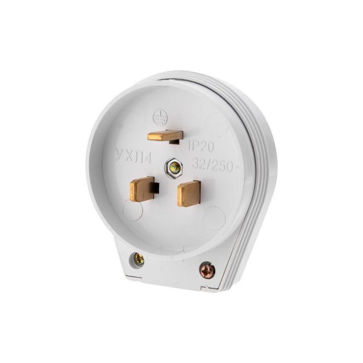 Изображение товара Вилки Rexant Вилка ВШ для электрической плиты 32А 250 В 2Р+РЕ бел.