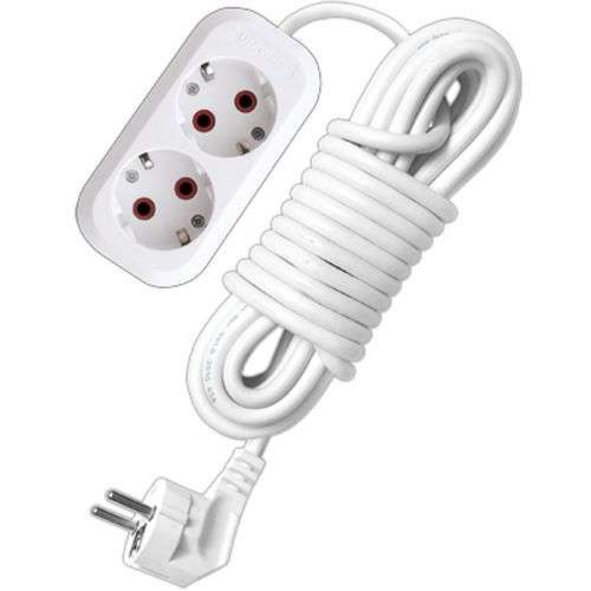 Изображение товара Удлинитель универсальный 2х5м с заземлением IP20 10А UNIVersal У10-553