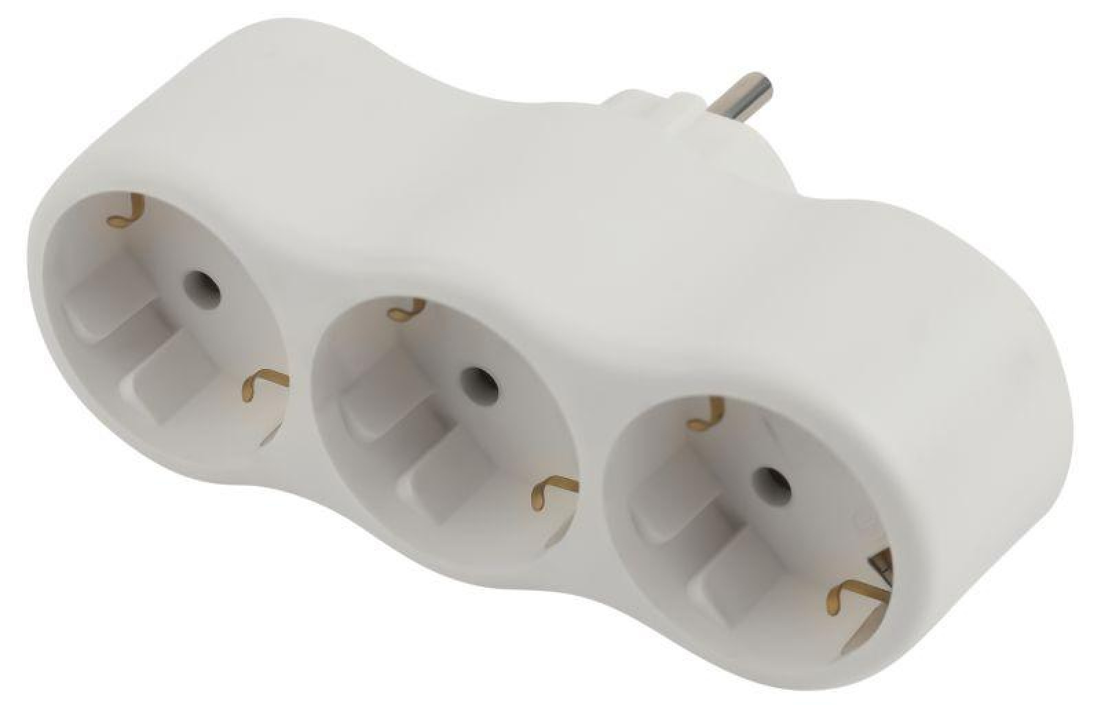 Изображение товара Разветвитель ЭРА 3-м с заземлением IP20 белый 16А