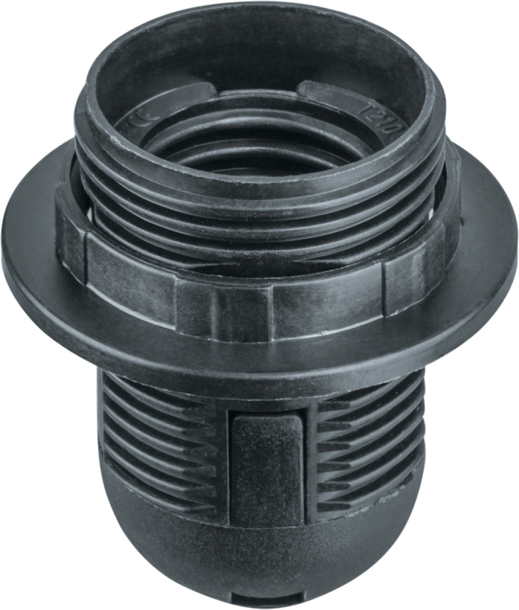 Изображение товара Патрон Navigator 61 351 NLH-PL-R1-E27-BL пластиковый люстровый с кольцом