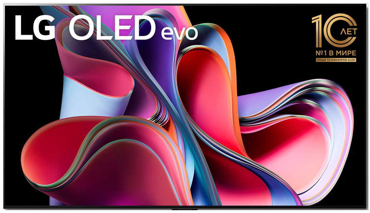 Телевизор LG OLED65G3RLA.ARUB
