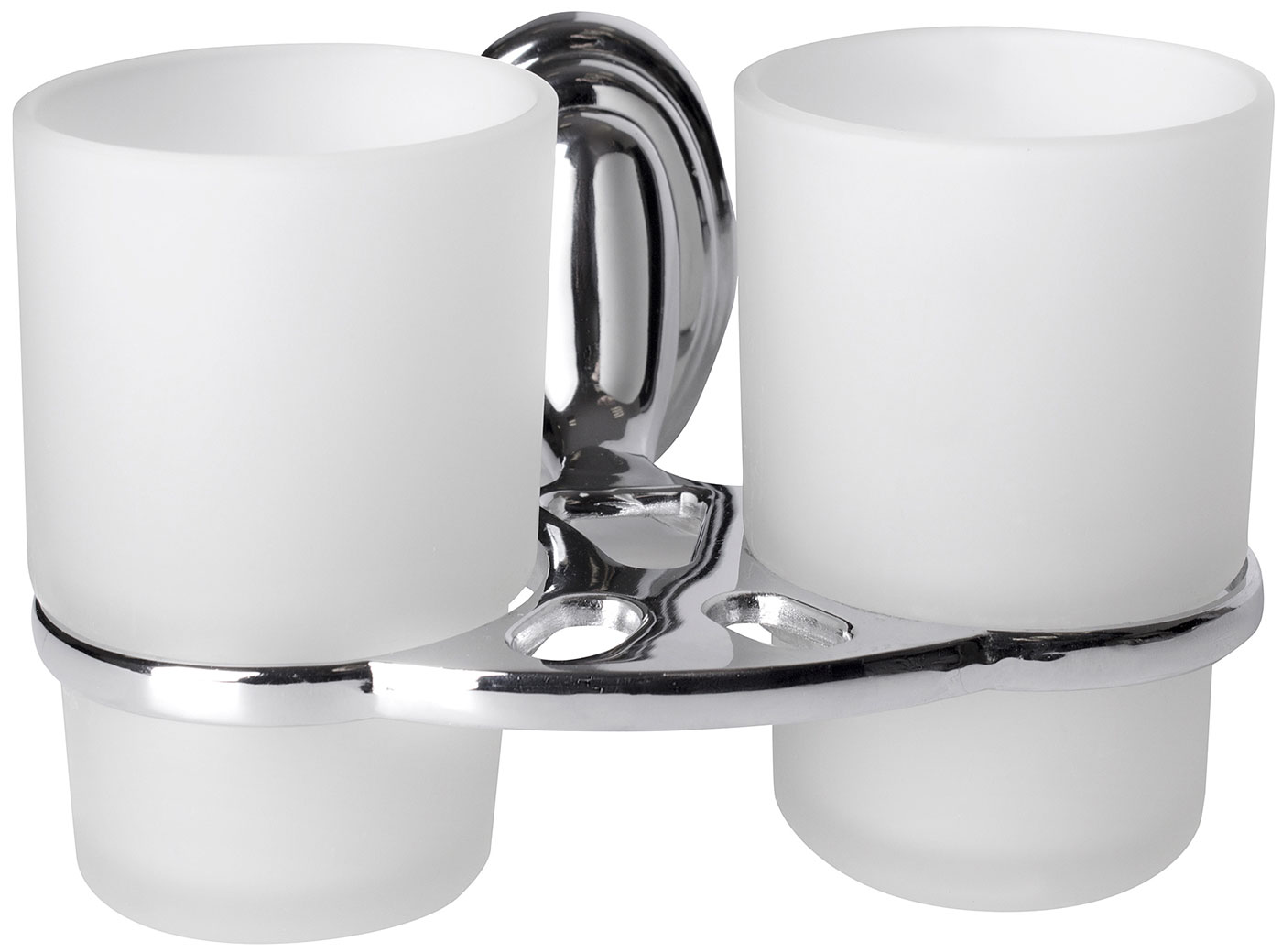 Изображение товара Держатель для двух стаканов Savol S-003168 хромированный из латуни