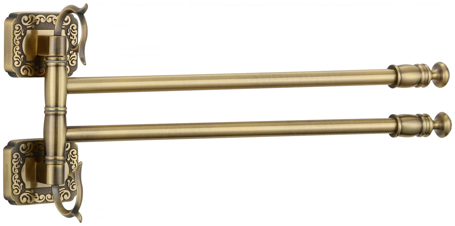 Изображение товара Держатель для полотенец поворотный двойной Savol 64 S-006402