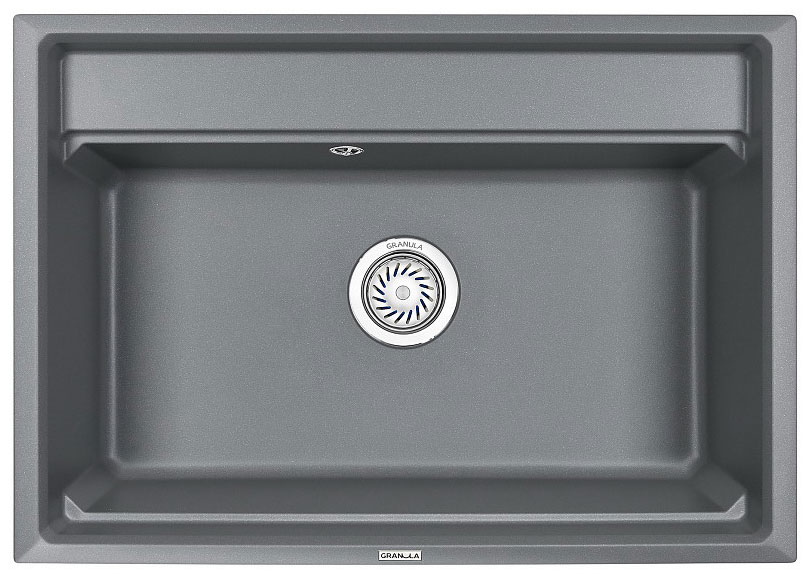 Изображение товара Кухонная мойка Granula Kitchen Space 7301 (KS-7301 алюминиум)