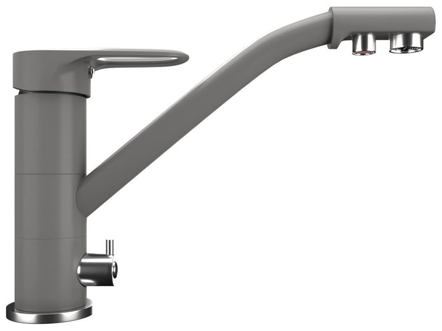 

Смеситель для кухни Ulgran UQ-010/асфальт (UQ-010-09)