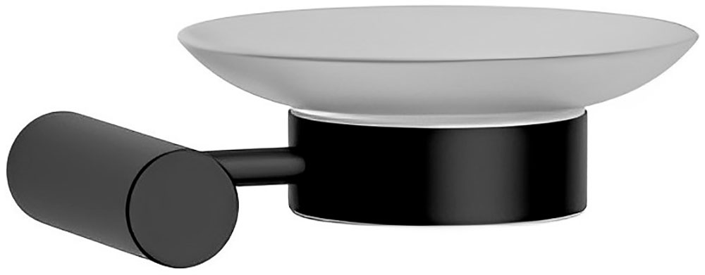 Изображение товара Мыльница Raiber Graceful черная латунь современный настенный дизайн