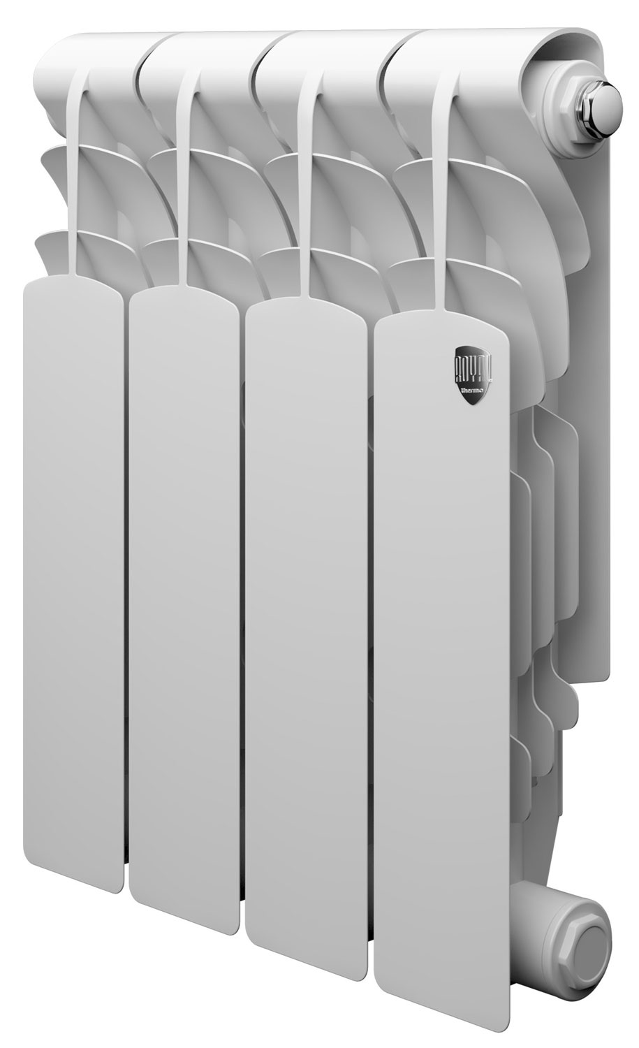 Изображение товара Водяной радиатор отопления Royal Thermo Revolution 350 4 секции Белый алюминий