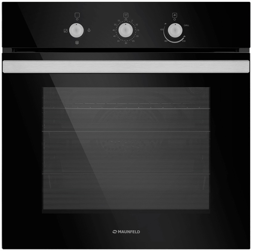 Изображение товара Газовый духовой шкаф Maunfeld MGOG.673 B с газовым грилем и конвекцией