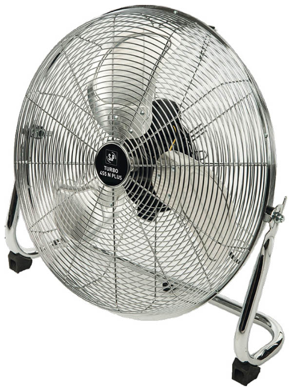 Изображение товара Бытовой вентилятор Soler & Palau Turbo 455 N PLUS хром с 3 скоростями