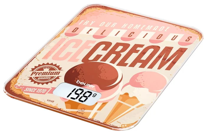 Кухонные весы Beurer KS 19 Ice Cream кухонные весы beurer ks 19 ice cream