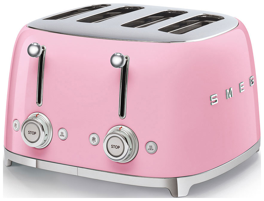 Изображение товара Тостер Smeg TSF03PKEU, розовый