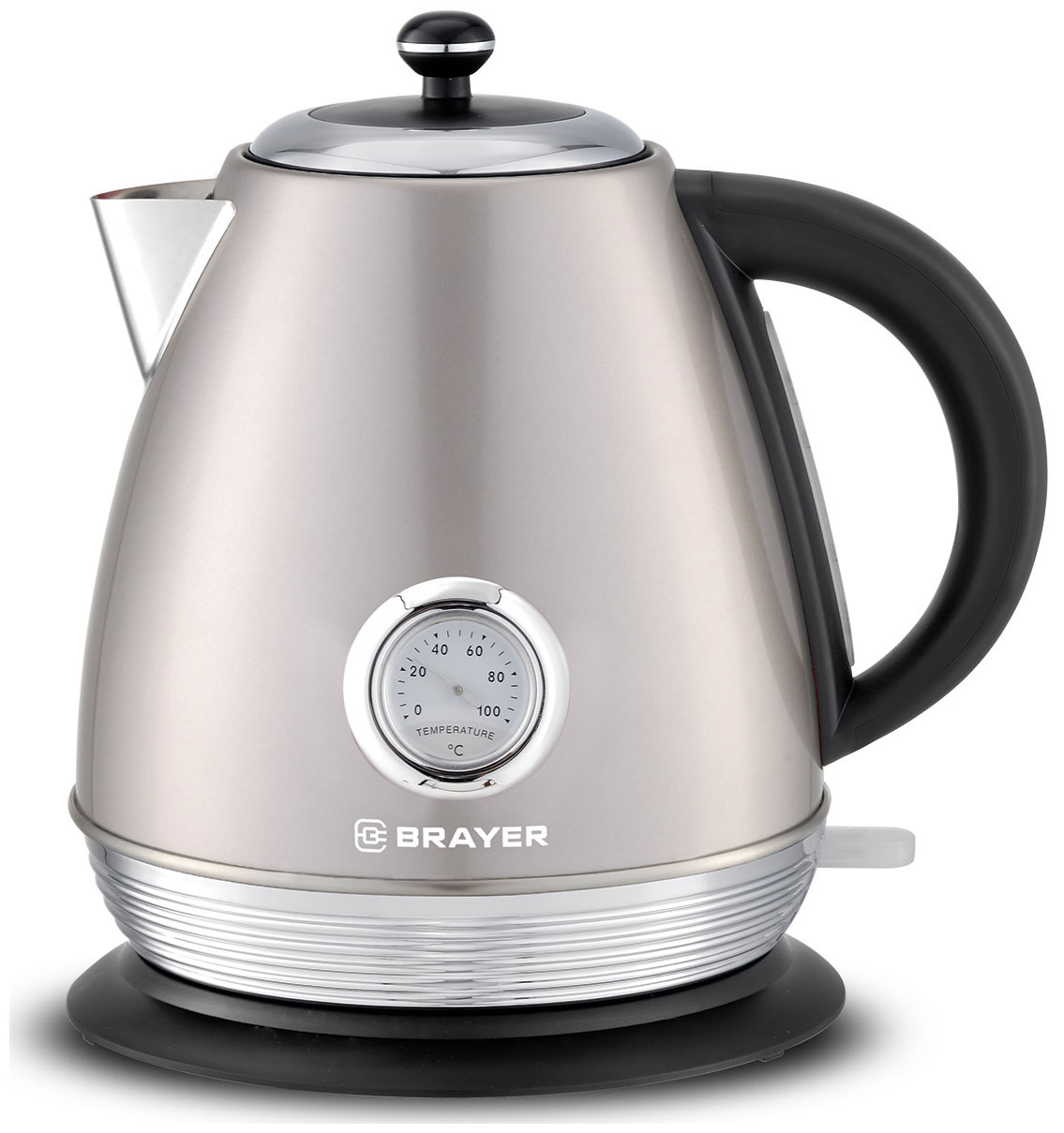 Изображение товара Электрический чайник Brayer 1007BR с термометром и фильтром
