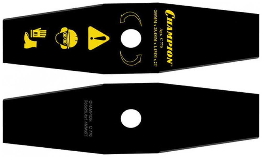 Изображение товара Нож для жесткой травы Champion 2/255/25,4 (125R,235R,FS80,85,100,120,FR85,350,450) C5116