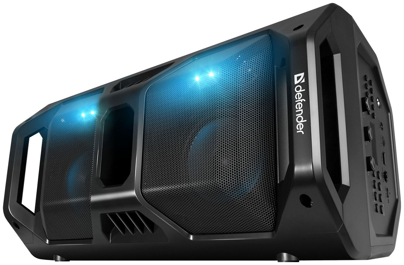 Портативная акустика Defender Rage 50Вт, Light/BT/FM/USB/LED/TWS