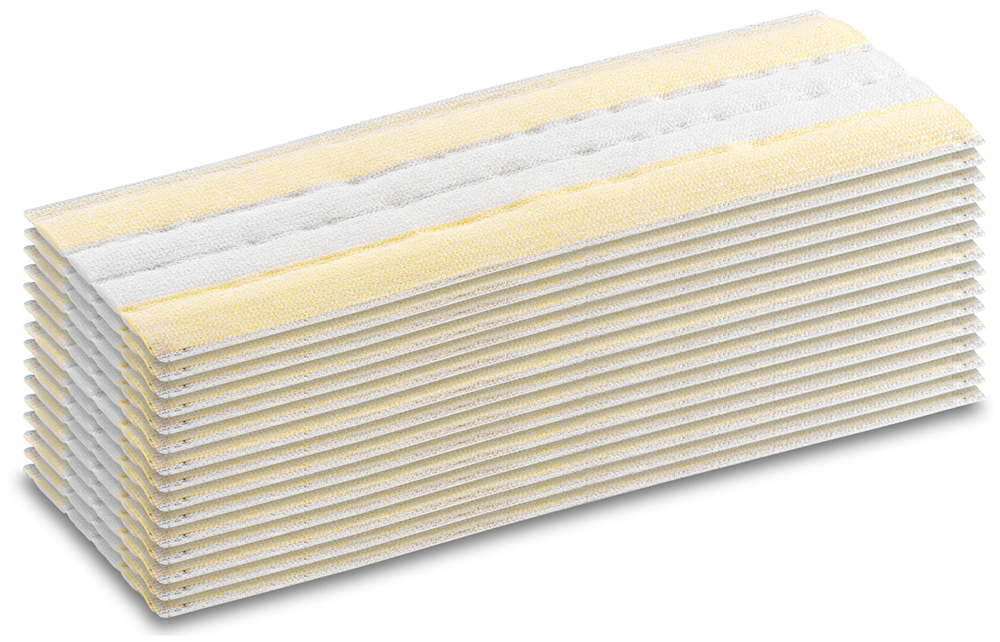 Изображение товара Набор обтяжек микрофибра для пароочистителей Karcher EasyFix 15 шт.