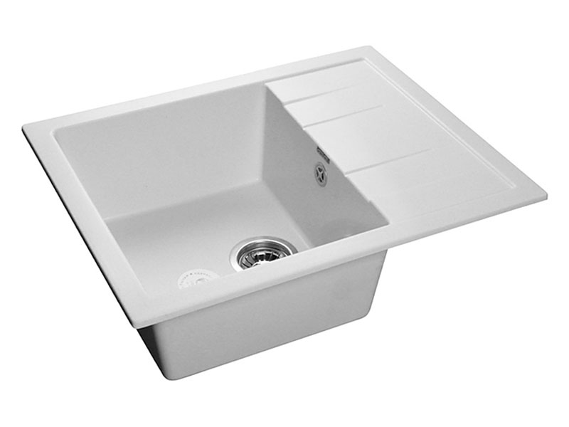 Изображение товара Кухонная мойка GranFest QUADRO 650L с крылом и одной чашей