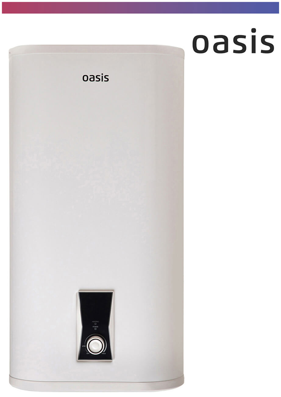 Изображение товара Электрический накопительный водонагреватель Oasis PA-50 50 литров IPX4