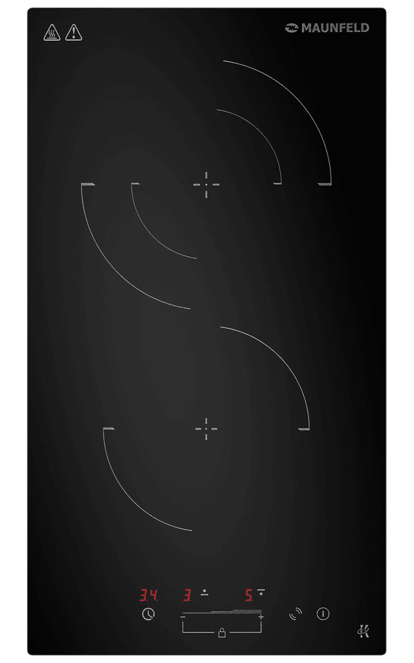 Встраиваемая электрическая варочная панель Maunfeld CVCE292SDBK Встраиваемая электрическая варочная панель Maunfeld CVCE292SDBK