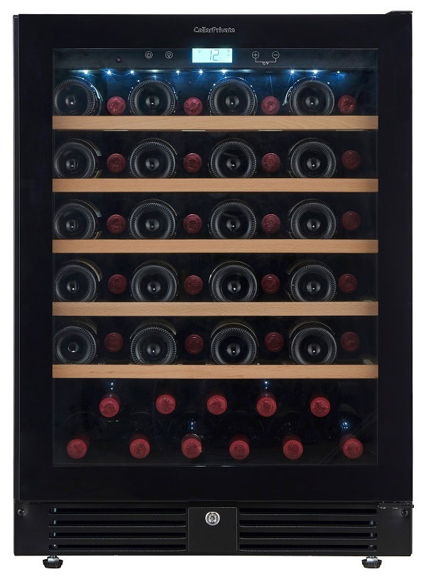 Изображение товара Встраиваемый винный шкаф Cellar Private CP051-1TBH на 51 бутылку с компрессором
