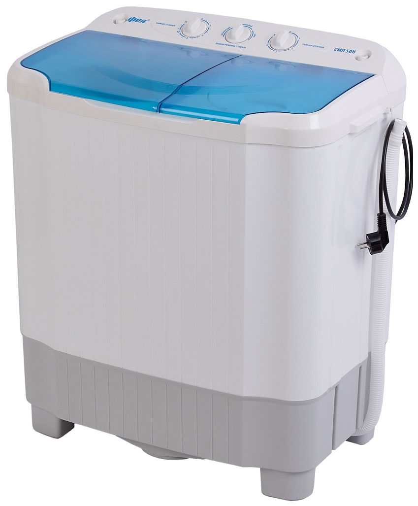 

Активаторная стиральная машина Фея СМП 60НС, Белый/синий