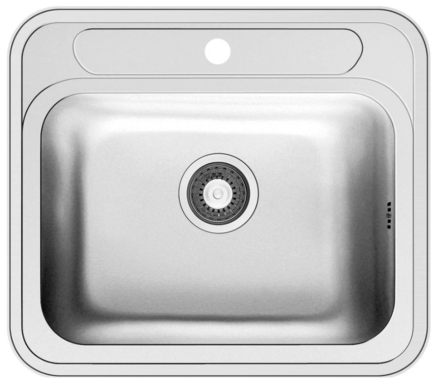 

Кухонная мойка Pyramis ATRIA 1TH, диаметр 92 (100081501), Полированная сталь