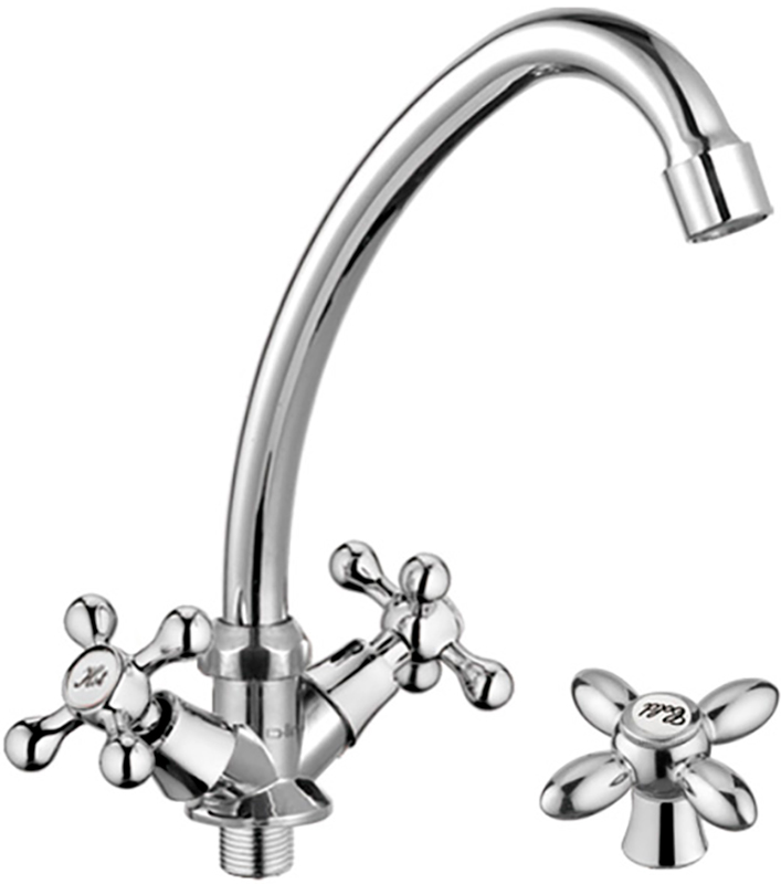 

Кухонный смеситель D-Lin хром (D151808-1)