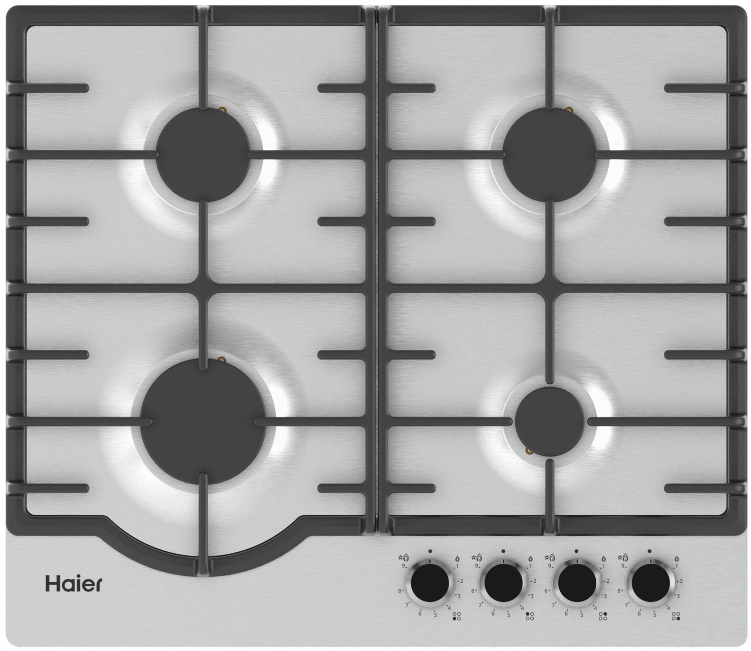 Встраиваемая газовая варочная панель Haier HHX-M64RNVX Встраиваемая газовая варочная панель Haier HHX-M64RNVX