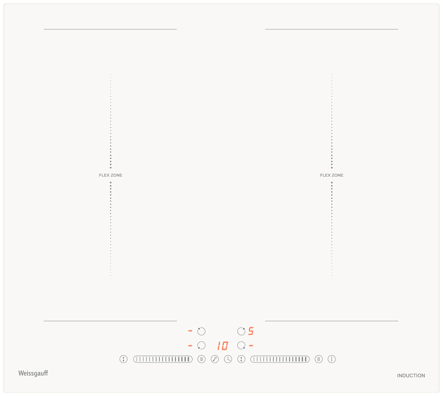 Изображение товара Электрическая варочная панель Weissgauff HI 642 WSCM с индукционной технологией