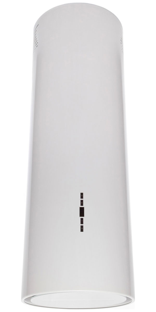 Изображение товара Вытяжка кухонная цилиндрическая Konigin Ester белая стеклянная 80 м3/ч