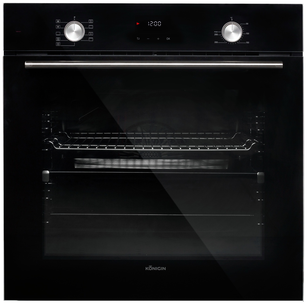 Изображение товара Электрический духовой шкаф Konigin Barberry 60 BK E9 с 3D конвекцией и 9 режимами